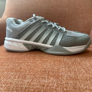 K-Swiss Gray Pickelball Shoes